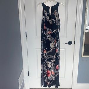 White House Black Market Floral Maxi Dress